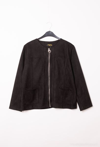 Immagine di CURVY GIRL SUEDE ZIP UP JACKET